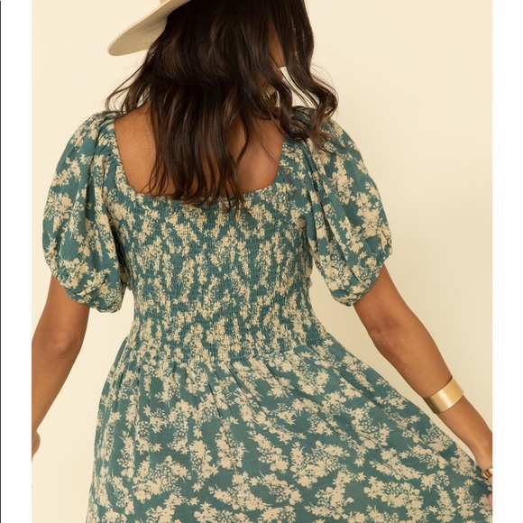 SOLD - Free People Ellie Floral Dress Small - Picture 8 of 8